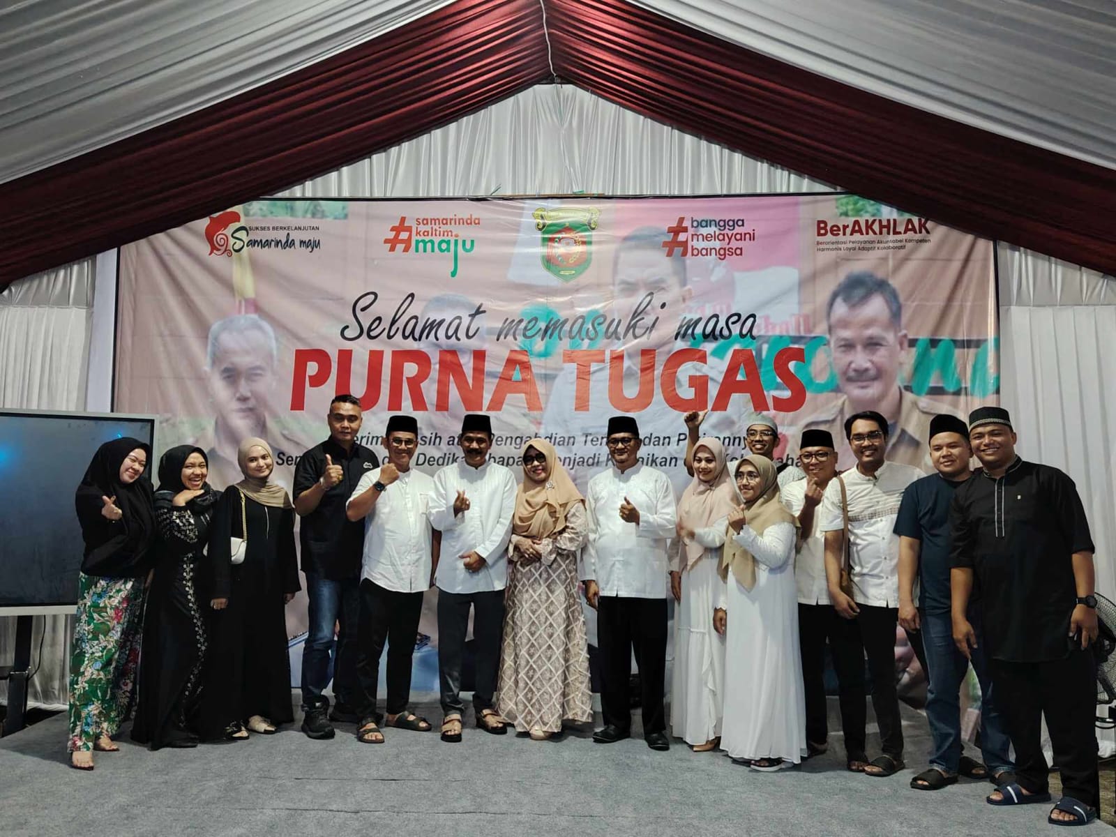 Herwan Rifa’i Purna Tugas, Dinas Perkim Samarinda Gelar Buka Puasa Bersama dan Pelepasan